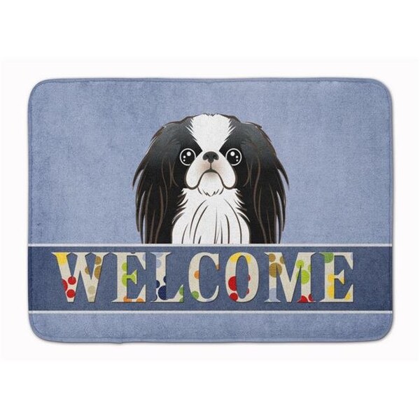 Carolines Treasures Carolines Treasures BB1416RUG Japanese Chin Welcome Machine Washable Memory Foam Mat BB1416RUG - main